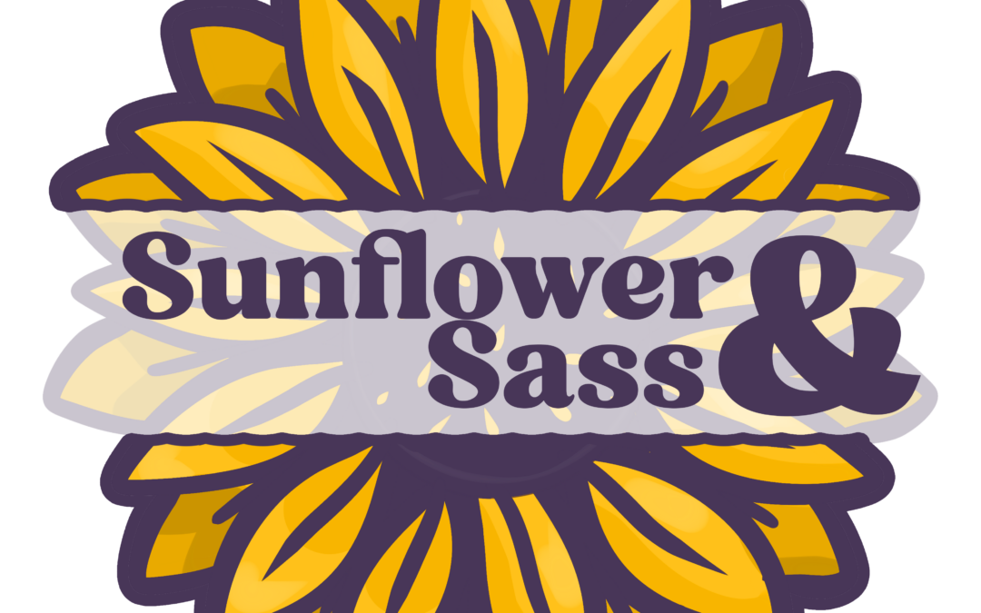 Sunflower and Sass Logo